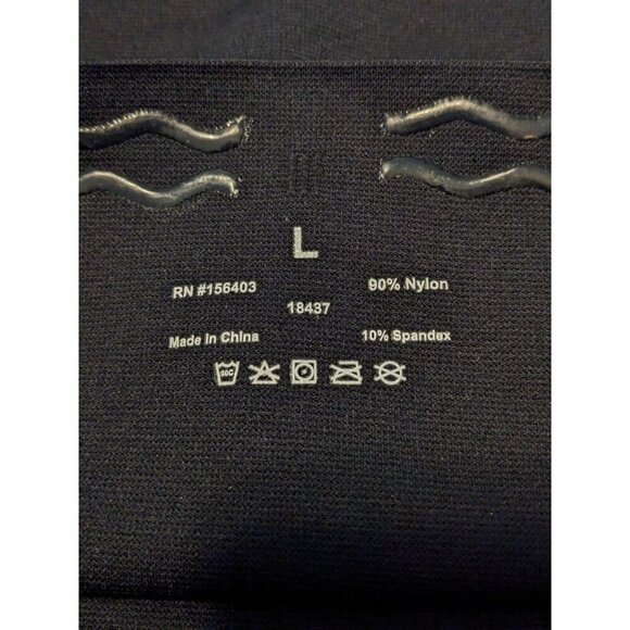 Womens Firm Control High Waisted Shapewear Size Large Shorts Black Compression - Picture 4 of 4